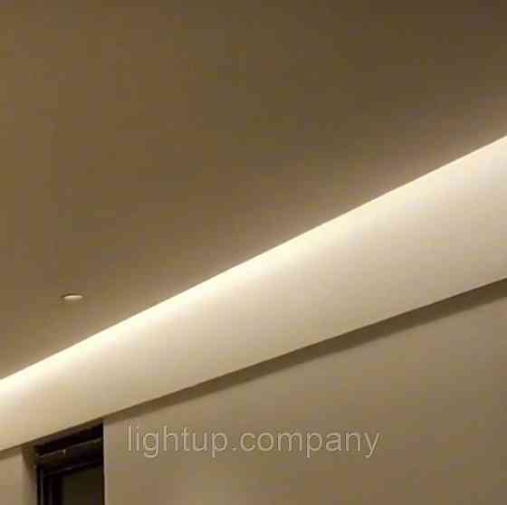 LighttUPТеневой профиль для парящего потолка из гипсокартона Алматы
