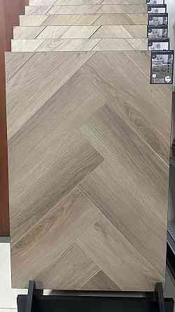 Area Floors Серый дуб, елочка СПС Алматы