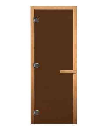 Дверь "Бронза " 1900*700 мм (8мм) Кокшетау