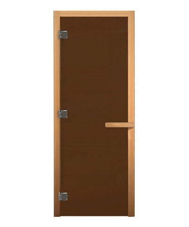 Дверь "Бронза " 1900*700 мм (8мм) Кокшетау - изображение 1