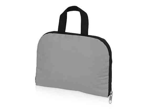 Рюкзак складной Reflector со светоотражающим карманом, темно-серый/серебристый Астана