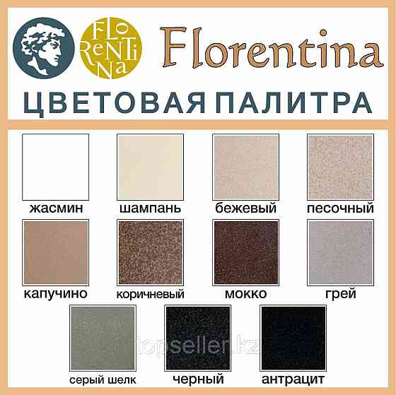 Кухонная мойка накладная Florentina Липси-600 грей Астана