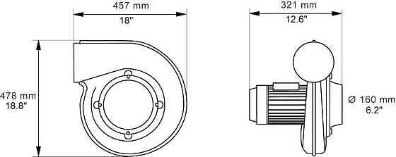 Fan N16, Single phase Астана