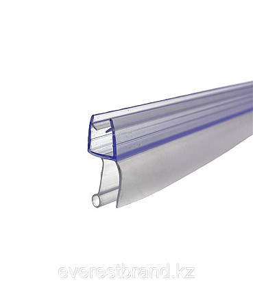 Уплотнитель стена-стекло прозрачный (8мм) L- 2200мм Нур-Султан - изображение 1
