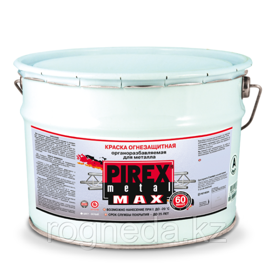 Огнезащитная краска для металла Pirex metal max Астана