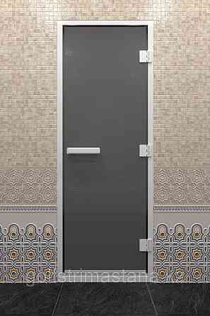 Дверь для хамам "В ЗОЛОТОМ ПРОФИЛЕ" 2000, Сатин, 700 Нур-Султан