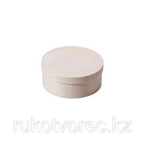62003065 Деревянная шкатулка (круглая), 6,5*3,5 см, Glorex Нур-Султан