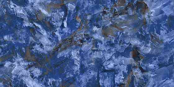 Керамогранит LV GRANITO - ICE CUBES BLUE (глянец), 600x1200 мм Астана