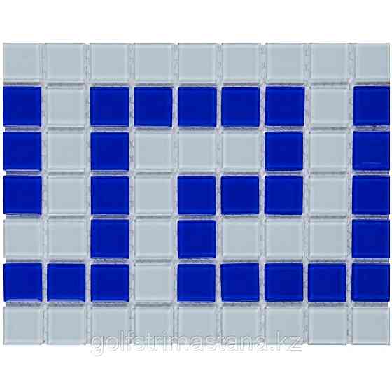 Фриз греческий Aquaviva Cristall бело-синий W/B Астана