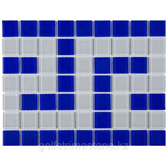 Фриз греческий Aquaviva Cristall сине-белый B/W Астана