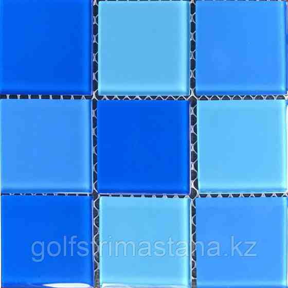 Мозаика стеклянная Aquaviva Cristall Light Blue (48 мм) Астана