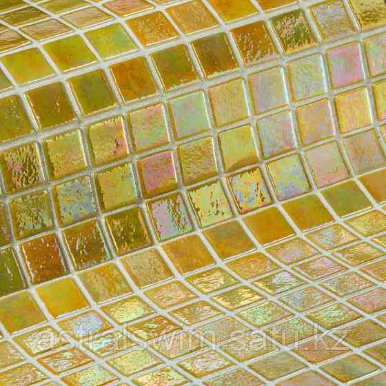 Стеклянная облицовочная мозаика модели Ambar Астана