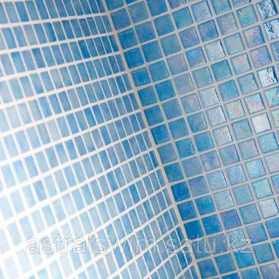 Стеклянная облицовочная мозаика модели Azur Астана