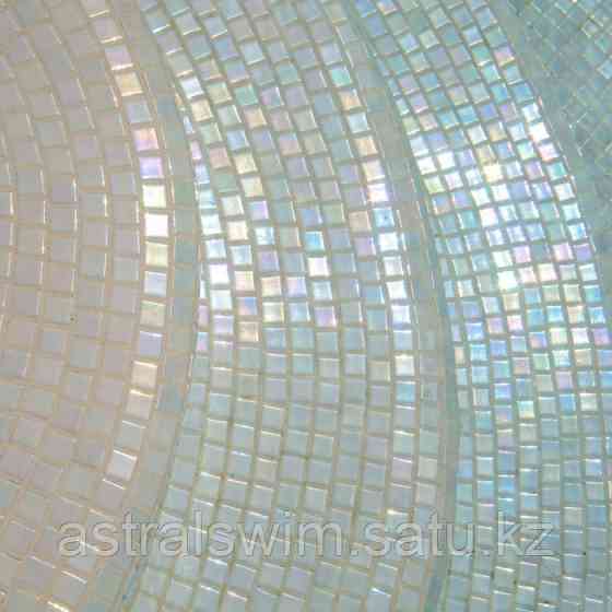 Стеклянная облицовочная мозаика модели Marfil Астана