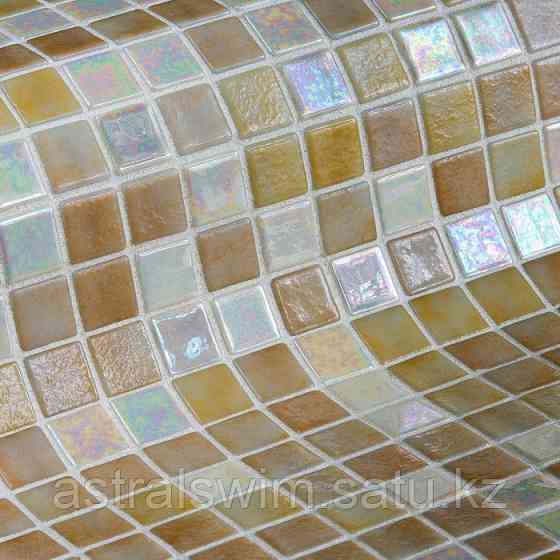 Стеклянная облицовочная мозаика модели Sahara Нур-Султан
