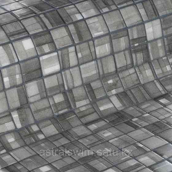 Стеклянная облицовочная мозаика модели Stripes Нур-Султан