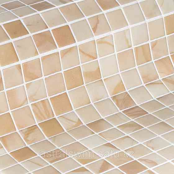 Стеклянная облицовочная мозаика модели Wet-in-Wet Астана