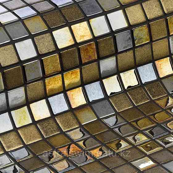 Стеклянная облицовочная мозаика модели Alexander Астана