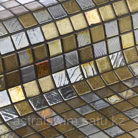 Стеклянная облицовочная мозаика модели Kir Royal Нур-Султан
