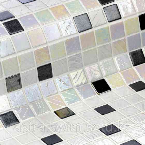 Стеклянная облицовочная мозаика модели Mojito Астана