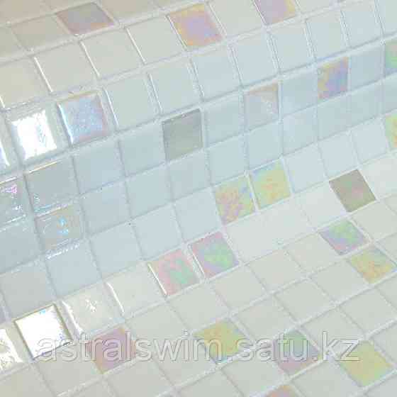 Стеклянная облицовочная мозаика модели Lepus Астана