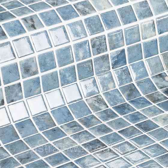 Стеклянная облицовочная мозаика модели Celestite Астана