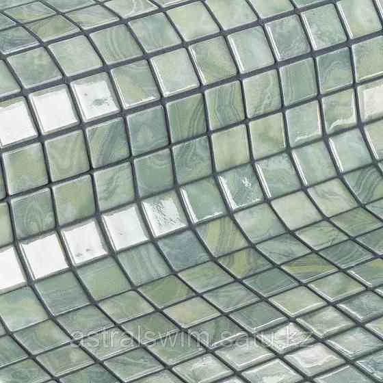 Стеклянная облицовочная мозаика модели Lace Астана