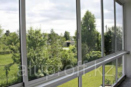 Алюминиевые окна на балкон Уральск - изображение 2