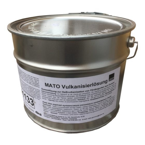 Клей для горячей вулканизации резиновых конвейерных лент MATO, 4 кг Караганда