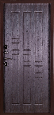 Входная дверь Ferroni Гарда, 8 Антик, медь, Венге 860 левая Караганда