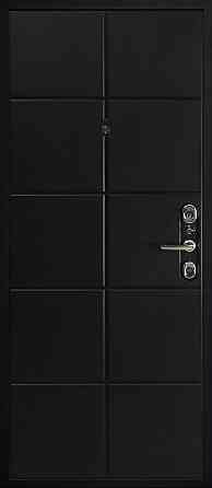 Входная дверь STR-18 2050x860 мм кварц черный, сталь, левая Караганда