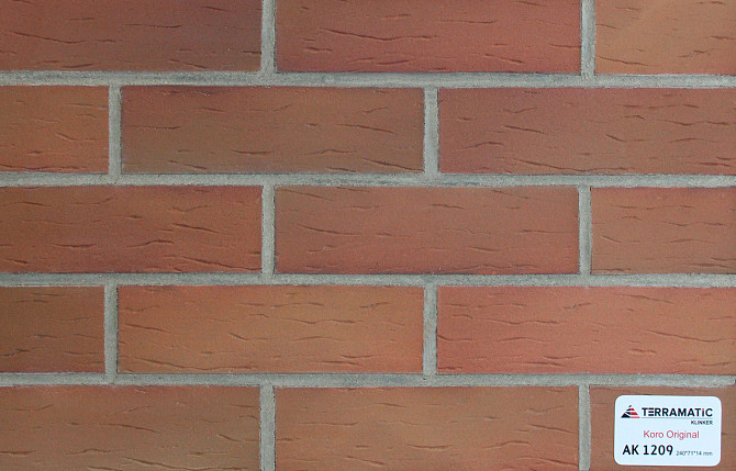 Фасадная клинкерная плитка Koro Original AK 1209 Караганда - изображение 1