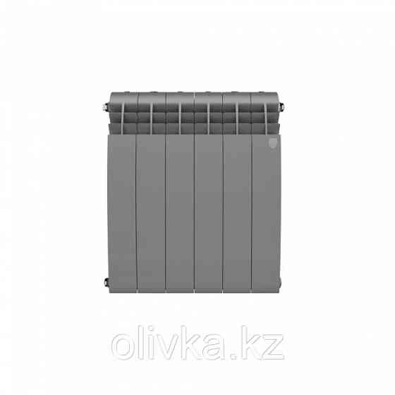 Радиатор биметаллический Royal Thermo BiLiner new/Silver Satin, 500 x 80 мм, 6 секций, хром Караганда