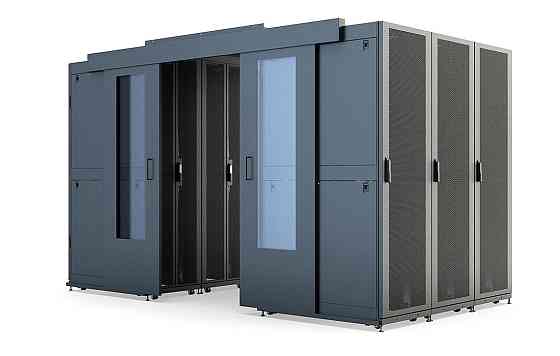 Двери для систем коридора раздвижные 42U (900x1200), для шкафов серверных ЦОД, ШТ-НП-СЦД-42U, Костанай
