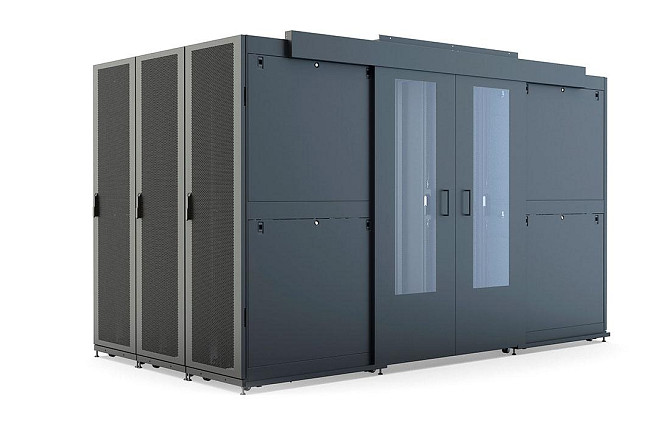 Двери для систем коридора раздвижные 45U (900x1200), для шкафов серверных ЦОД, ШТ-НП-СЦД-45U, Костанай - изображение 2