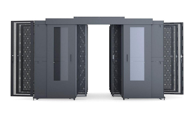 Двери для систем коридора раздвижные 47U (900x1200), для шкафов серверных ЦОД, ШТ-НП-СЦД-47U, Костанай - изображение 4