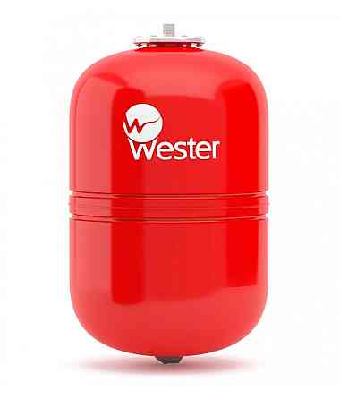 Wester 12 л расширительный бак вертикальный (красный) Костанай