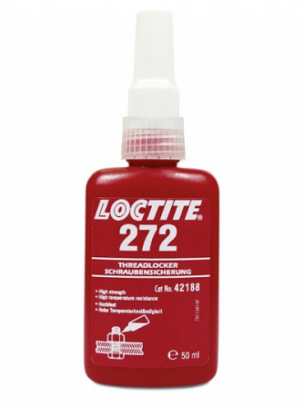 Резьбовой фиксатор высокой прочности Loctite 272 высокотемпературный 50мл Актау - изображение 2