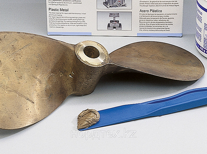 Пастообразный металлополимер наполненный бронзой WEICON-BR (500 гр) Актау - изображение 2