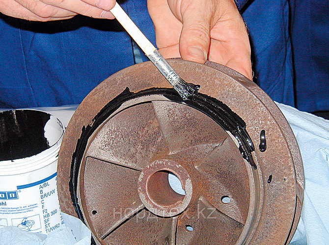 Жидкий металлополимер наполненный сталью, износоустойчивый WEICON-WR (500 гр) Актау - изображение 3