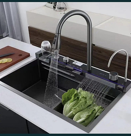 Кухонная мойка водопад Шымкент - изображение 1