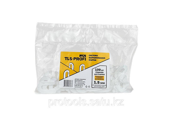 Подкова для плитки TLS-Profi 1,5 мм, 100 шт. Шымкент - изображение 2