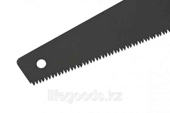 Ножовка по дереву, 550 мм, 7-8 TPI, зуб-3D, каленный зуб, тефлоновое покрытие, деревянная рукоятка M Алматы