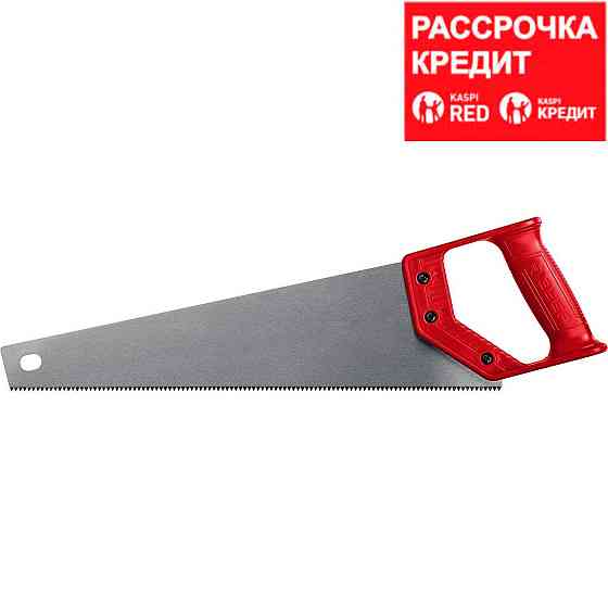 Ножовка универсальная (пила) "ТАЙГА-7" 400мм,7TPI, закаленный зуб, рез вдоль и поперек волокон, для  Алматы