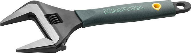 Ключ разводной, KRAFTOOL 300/60 мм, Cr-V, серия "SlimWide" (27258-30) Алматы - изображение 1