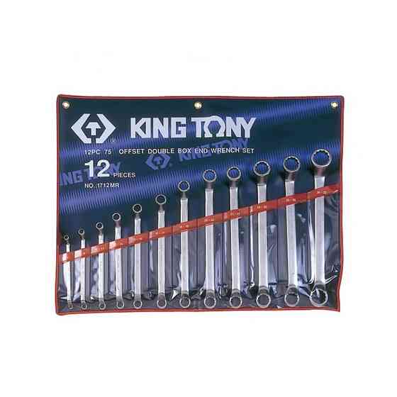 Набор накидных ключей, 6-32 мм, 12 предметов KING TONY 1712MRN (Код: 1712MRN) Алматы