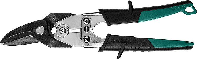 Ножницы по твердому металлу, KRAFTOOL, 260 мм, правые, Cr-Mo (2324-R_z02) Алматы - изображение 1