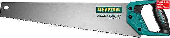 KRAFTOOL 11 TPI, 550 мм, ножовка для точного реза Alligator 11 15203-55 Алматы