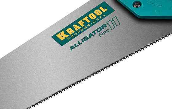 KRAFTOOL 11 TPI, 550 мм, ножовка для точного реза Alligator 11 15203-55 Алматы