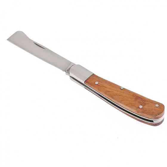 Нож садовый складной, копулировочный, 173 мм, деревянная рукоятка, Palisad Алматы